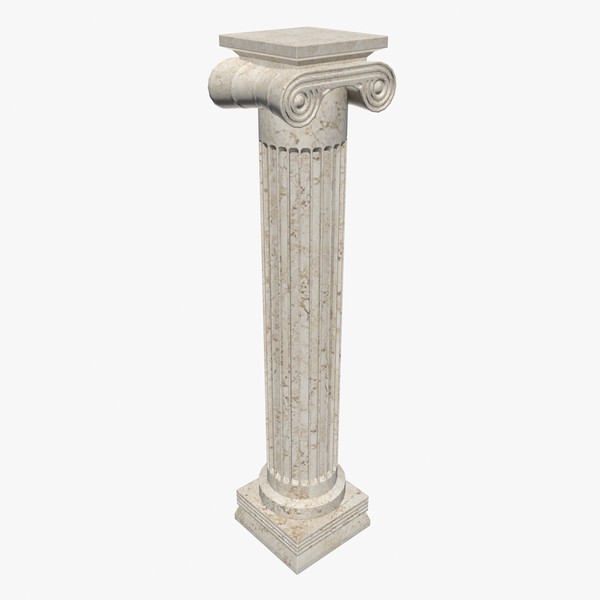 antiquity pillar 3d model - Pillar 1 by Tschirner